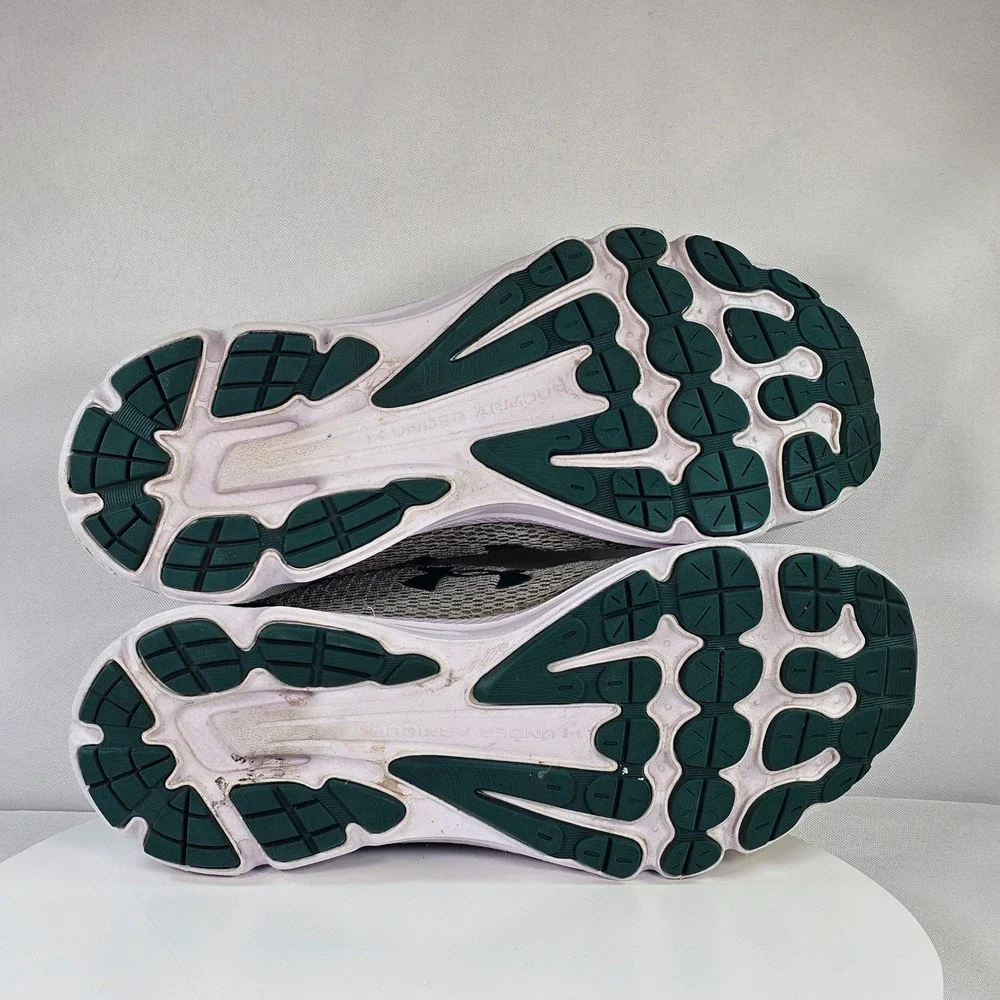 Under Armour Charged Gemini Womens Running Shoes Green 3026500-302 Size 10